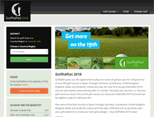 Tablet Screenshot of golfhaftet.com